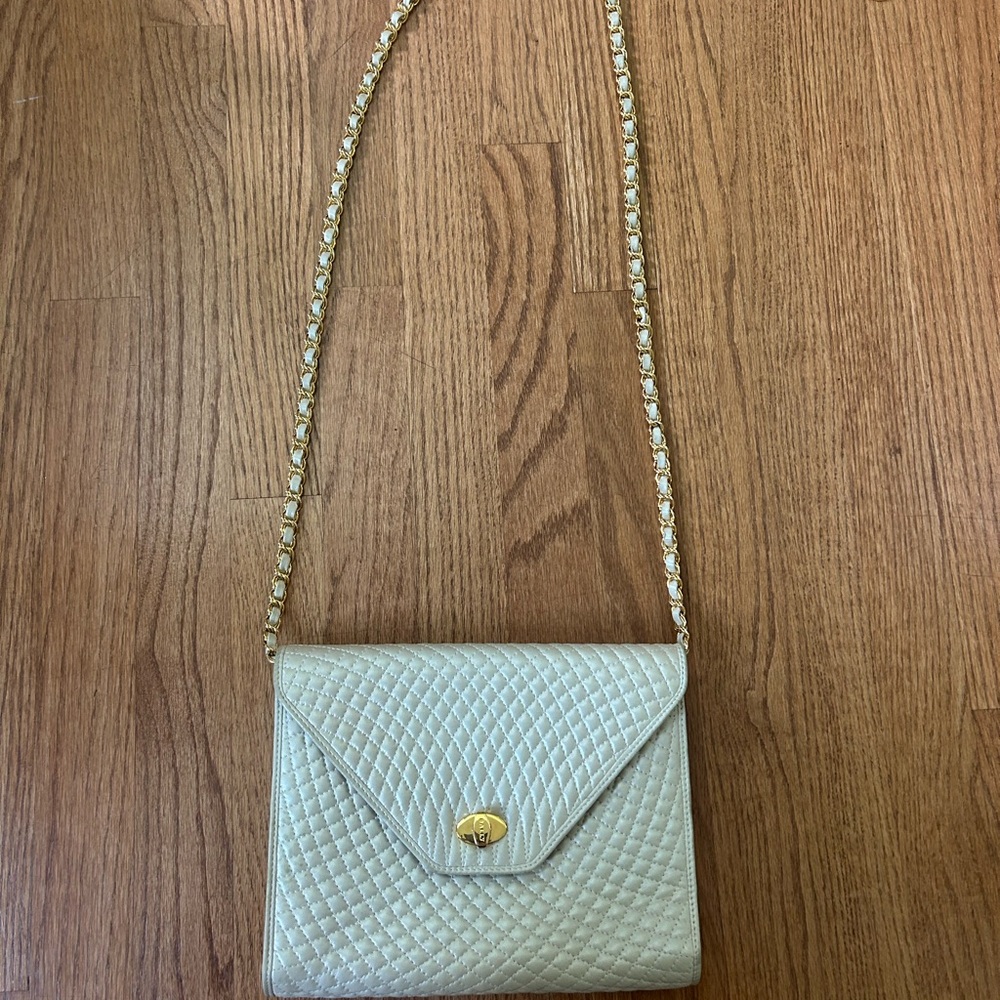 Bally Bag w/ gold chain